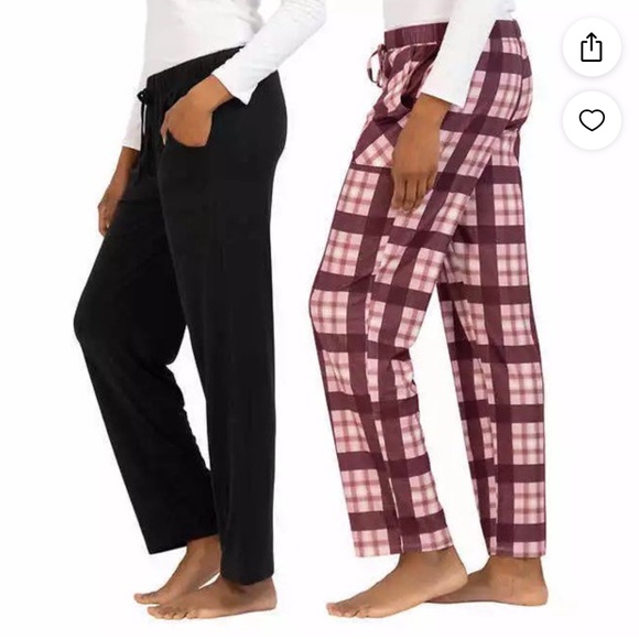 Lucky Brand Women’s 2 Pack Lounge Pants Pajama Pants - Picture 1 of 5